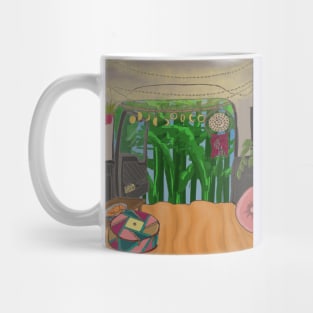 Camper Van Life - trees in the wind Mug